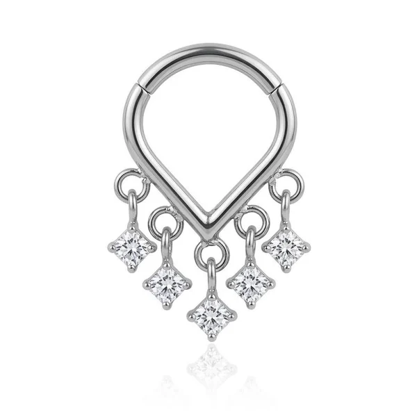 پیرسینگ تیتانیوم دیث کد 38