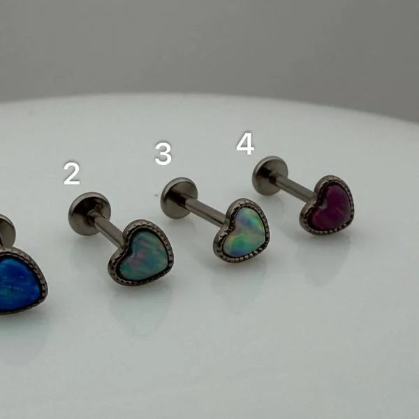 پیرسینگ تیتانیوم گوش کد 68